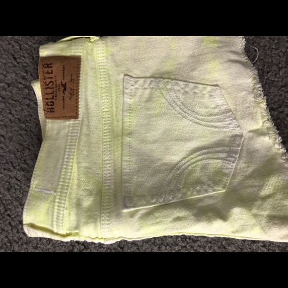 Bright Yellow Shorts - Picture 3 of 3